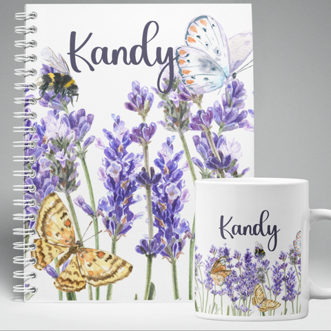 Lavender Personalized Gift Set