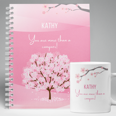 Cherry Blossom Personalized Gift Set