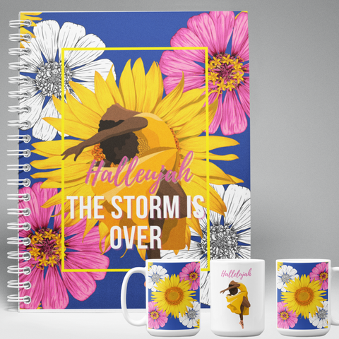 The Storm is Over Journal/Notebook and Mug Gift Set