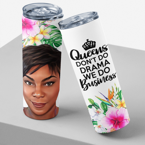 Queen Insulated Photo Tumbler