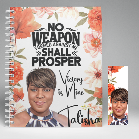 No Weapon, Customized Journal and Bookmark