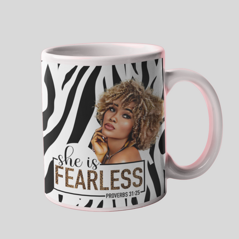 She is Fearless, Photo Mug