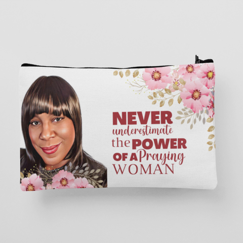 Power of a Praying Woman, Photo Pouch