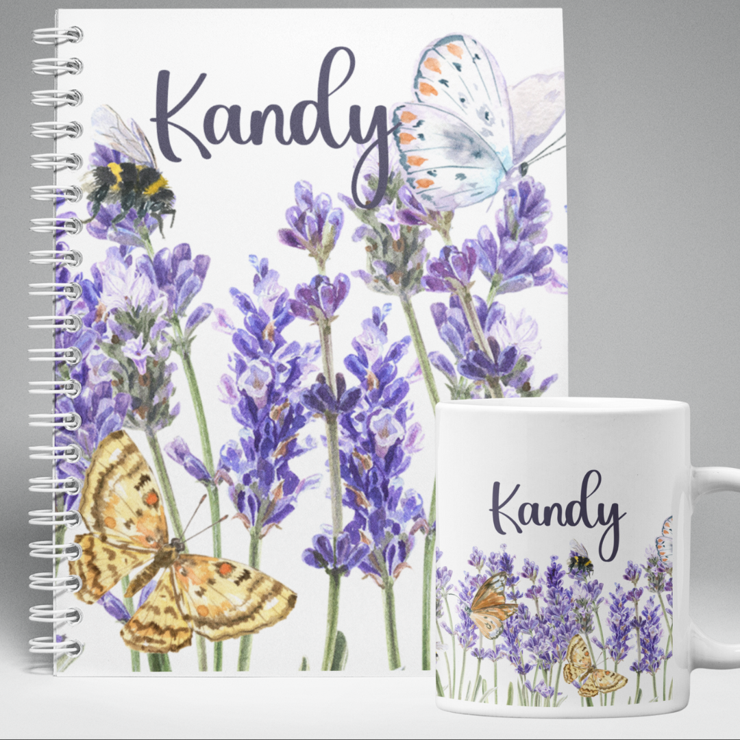 Lavender Personalized Gift Set