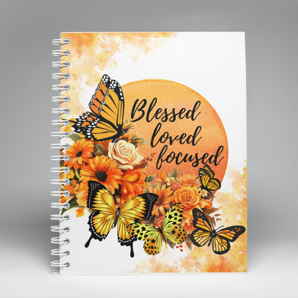 Blessed, Loved, Focused Journal/Notebook and Mug Gift Set