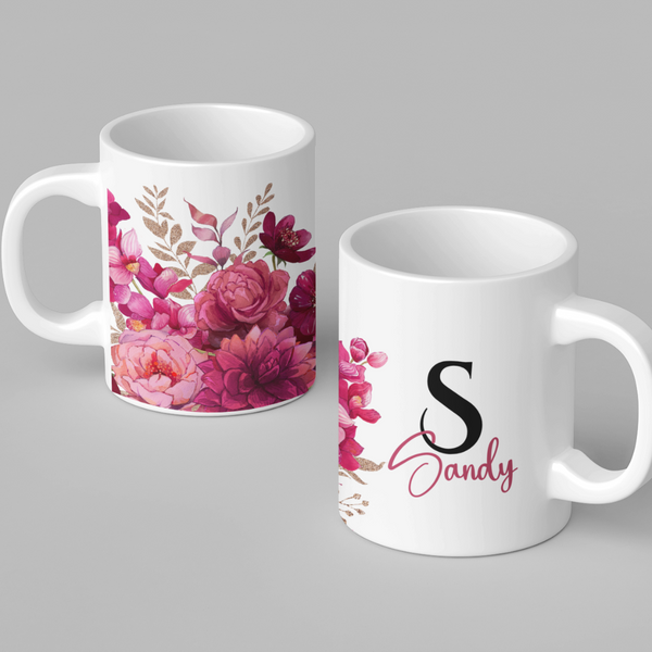 Beautiful Flower Personalized Gift Set