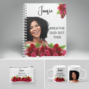 Breathe God Got This, Customized Gift Set