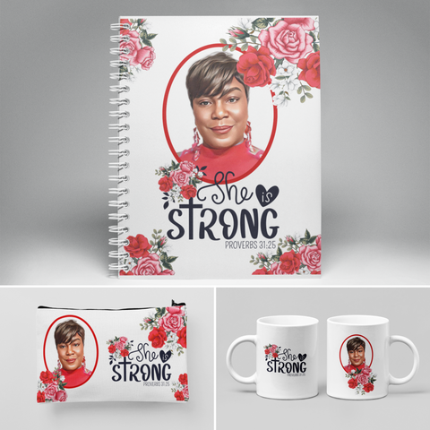 She is Strong, Customized Gift Set