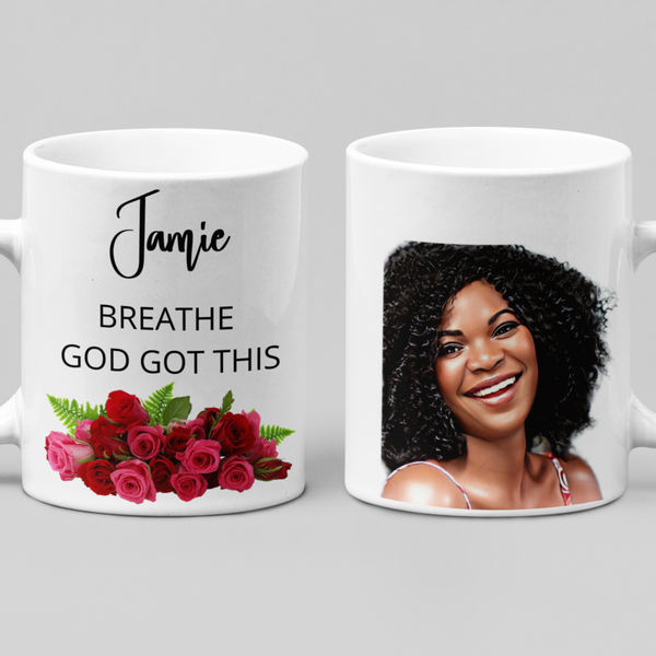 Breathe God Got This, Customized Gift Set