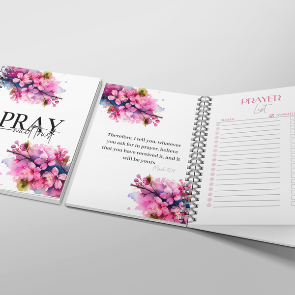 Pray Wait Trust Personalized Gift Set