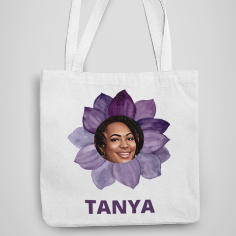 Beautiful Blossom, Customized Tote Bag