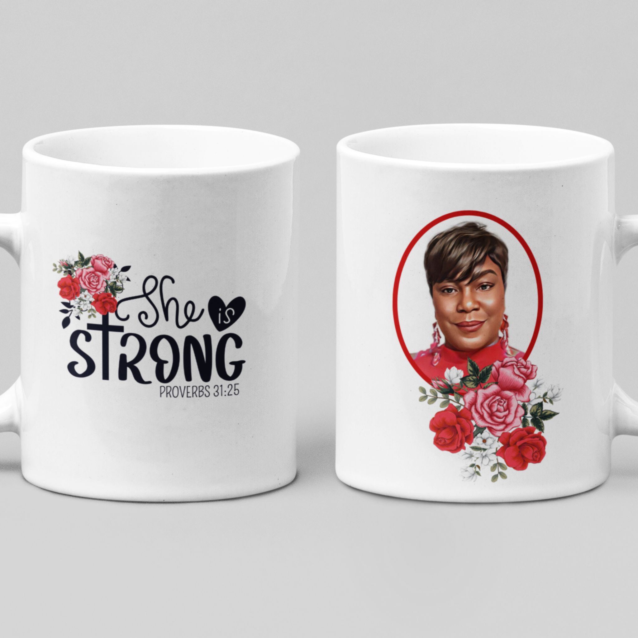 She is Strong, Photo Mug