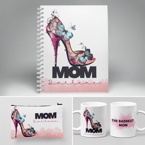 The Baddest Mom, Personalized Gift Set